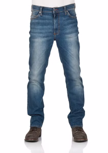 Mustang Herren Jeans Tramper - Tapered Fit - Blau - Denim BlueBlau