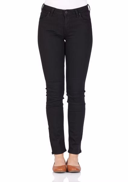 Lee Damen Jeans Elly - Slim Fit  - Schwarz - Black Rinse Lee Damen Jeans Elly - Slim Fit  - Schwarz - Black Rinse