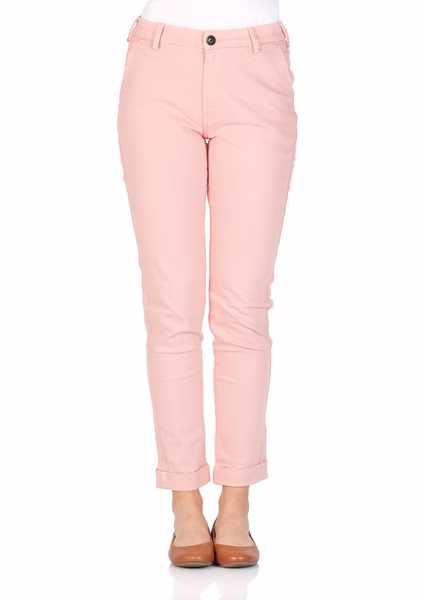 Lee Damen Hose Slim Chino - Slim Fit  - Rosa - Pastel Pink Lee Damen Hose Slim Chino - Slim Fit  - Rosa - Pastel Pink