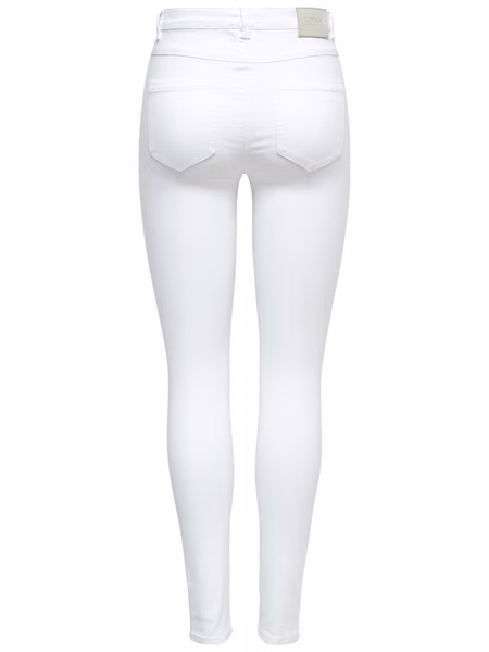 Only Damen Jeans ONLROYAL HW SK JEANS - Skinny Fit - Weiß - White Only Damen Jeans ONLROYAL HW SK JEANS - Skinny Fit - Weiß - White