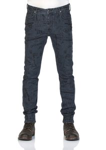 Lee Herren Jeans Malone Skinny Fit - Grau - Doodle StoneGrau
