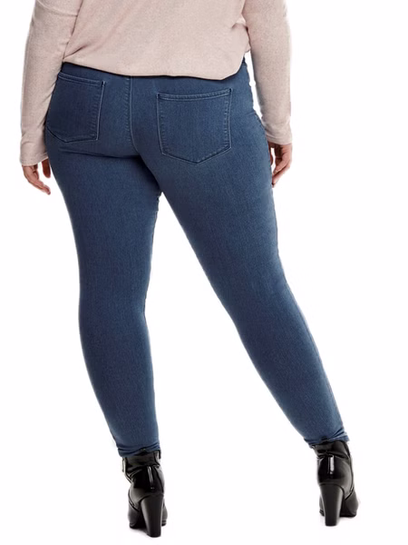 Carmakoma by Only Damen Jeans CARTHUNDER PUSH UP - Skinny Fit - Blau - Medium Blue - in großen Größen Carmakoma by Only Damen Jeans CARTHUNDER PUSH UP - Skinny Fit - Blau - Medium Blue - in großen Größen