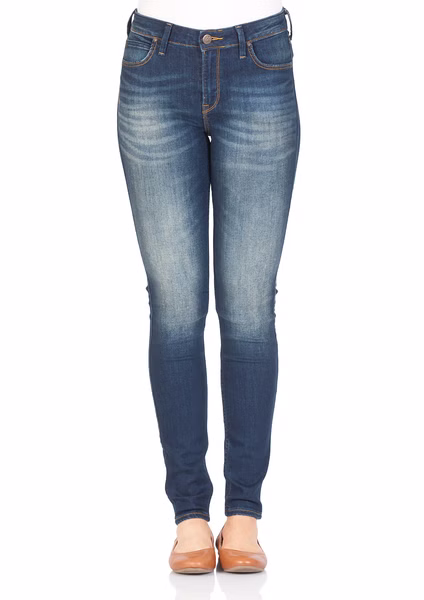 Lee Damen Jeans Jodee - Skinny Fit  - Blau - Blue Indigo Lee Damen Jeans Jodee - Skinny Fit  - Blau - Blue Indigo