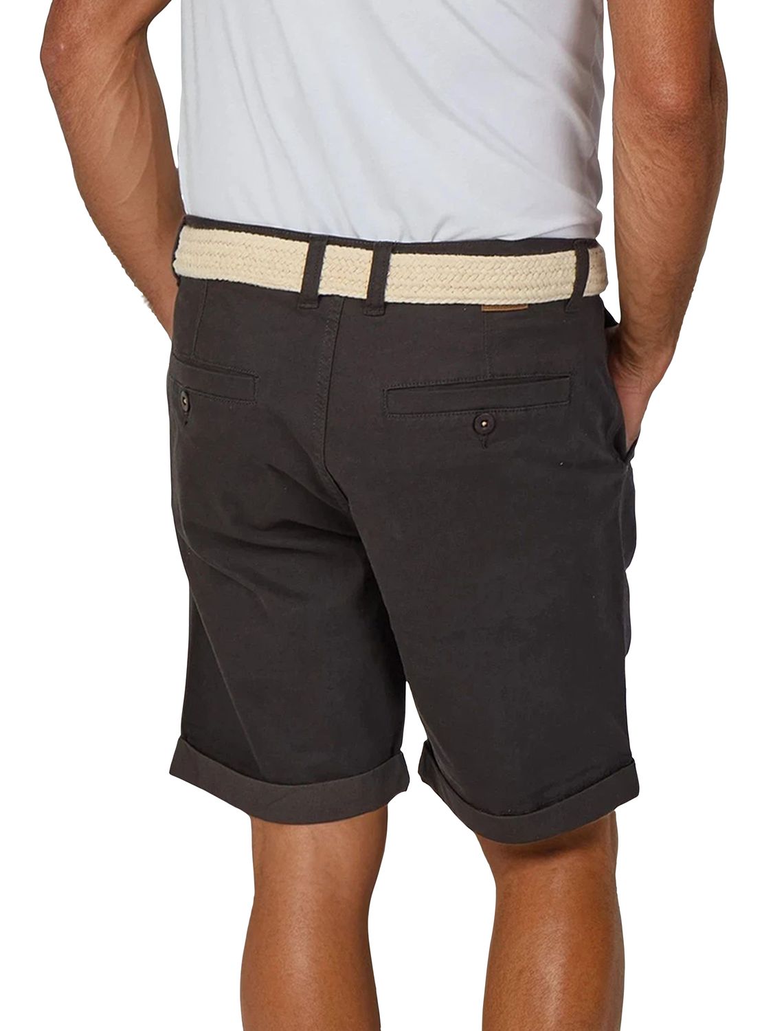 riverso Kurze Hosen Herren Sommer Chino Shorts mit Gürtel Regular Fit RIVHe günstig online kaufen
