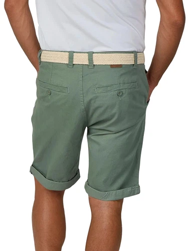 riverso Kurze Hosen Herren Sommer Chino Shorts mit Gürtel Regular Fit RIVHenry