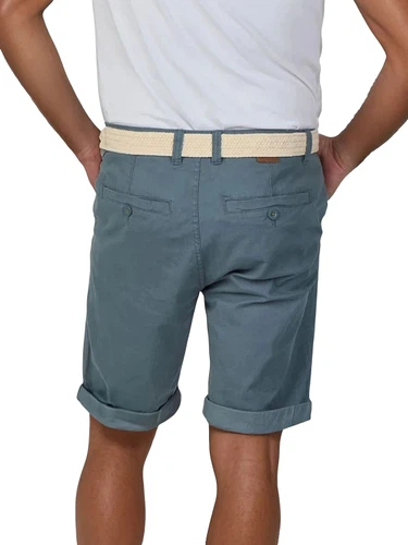 riverso Kurze Hosen Herren Sommer Chino Shorts mit Gürtel Regular Fit RIVHenry