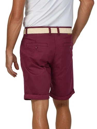 riverso Kurze Hosen Herren Sommer Chino Shorts mit Gürtel Regular Fit RIVHenry