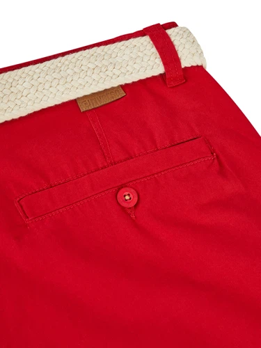 riverso Kurze Hosen Herren Sommer Chino Shorts mit Gürtel Regular Fit RIVHenry