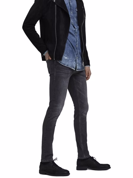 Jack & Jones Herren Jeans JJIGLENN JJORIGINAL AM 817  -  Slim Fit - Schwarz - Black Denim Jack & Jones Herren Jeans JJIGLENN JJORIGINAL AM 817  -  Slim Fit - Schwarz - Black Denim
