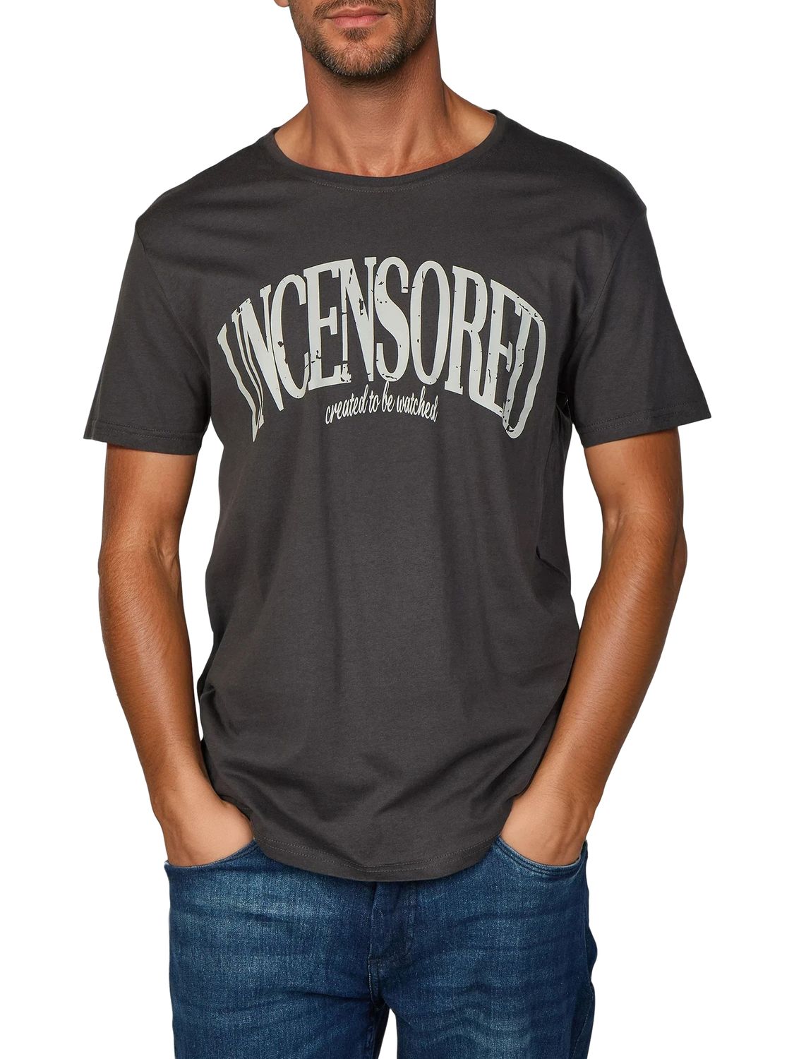 riverso Tshirt Herren Baumwolle Regular Fit RIVLeon günstig online kaufen