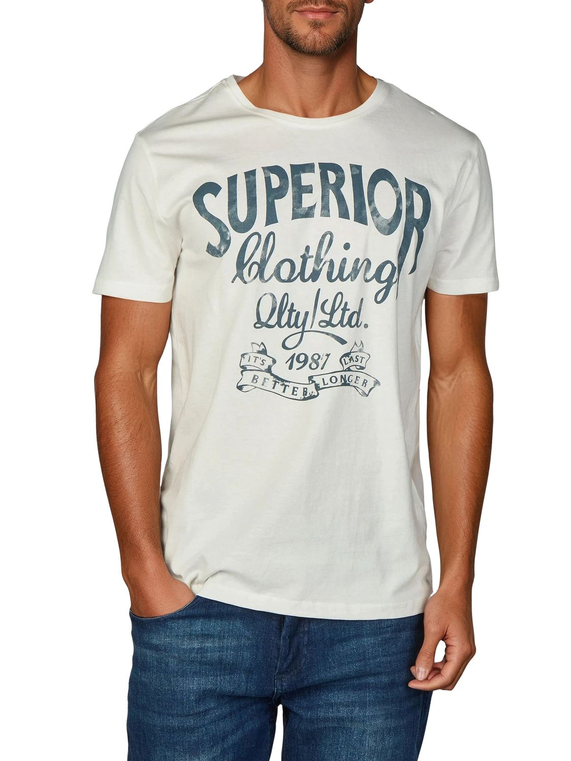 riverso Tshirt Herren Baumwolle Regular Fit RIVLeon