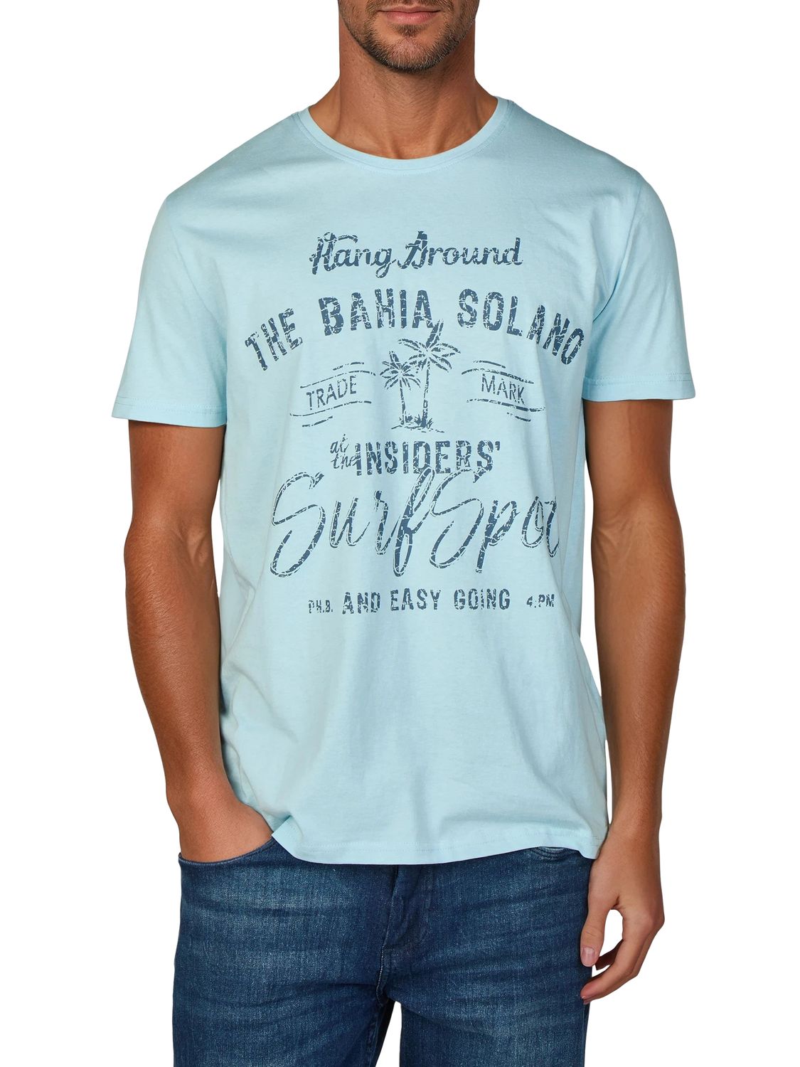 riverso Tshirt Herren Baumwolle Regular Fit RIVLeon