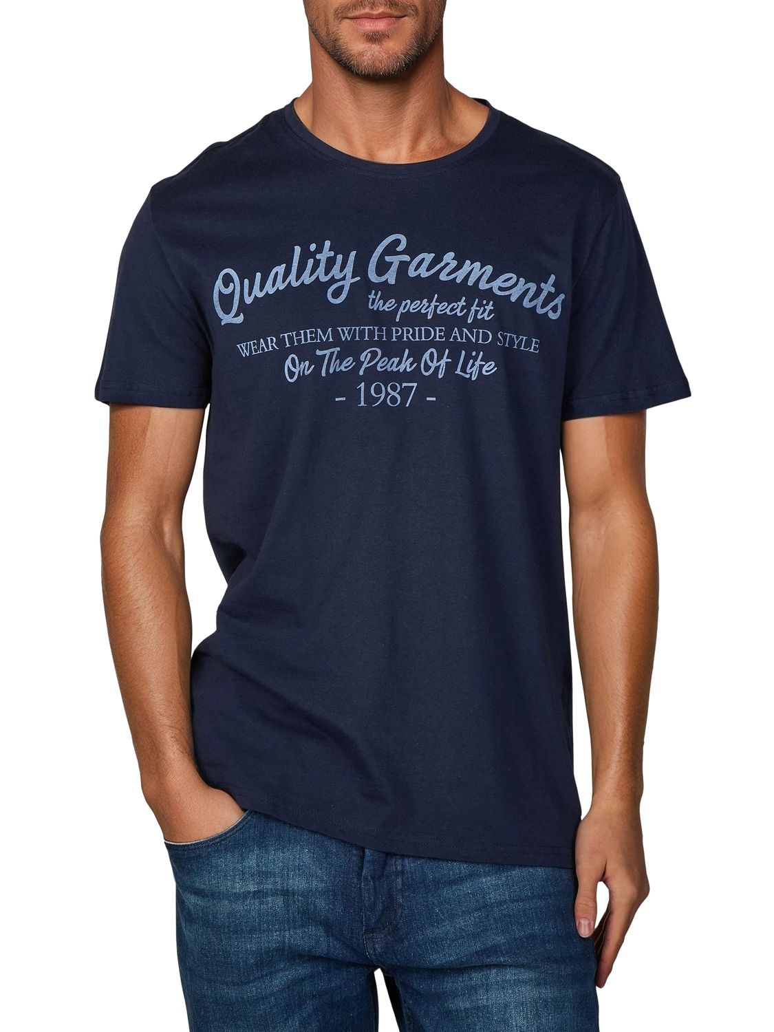 riverso Tshirt Herren Baumwolle Regular Fit RIVLeon