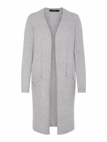 Vero Moda Damen Strickjacke VMDOFFY LS LONG OPEN CARDIGAN Vero Moda Damen Strickjacke VMDOFFY LS LONG OPEN CARDIGAN