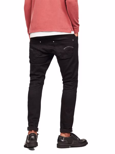 G-Star Herren Jeans Revend - Skinny Fit  - Schwarz - Pitch Black G-Star Herren Jeans Revend - Skinny Fit  - Schwarz - Pitch Black