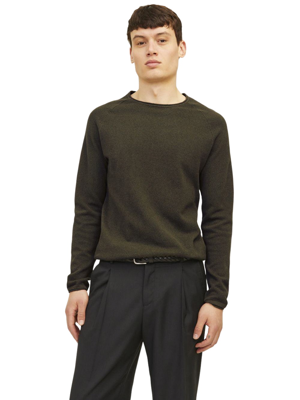 Jack & Jones Herren Sweater Pullover mit Rundhals Ausschnitt JJEHILL günstig online kaufen
