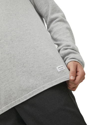 Jack & Jones Herren Sweater Pullover mit Rundhals Ausschnitt JJEHILL