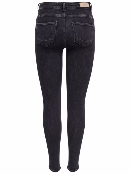 Only Damen Jeans ONLPOWER MID PUSH UP SK JEA REA3722 - Skinny Fit - Grau - Medium Grey Denim Only Damen Jeans ONLPOWER MID PUSH UP SK JEA REA3722 - Skinny Fit - Grau - Medium Grey Denim