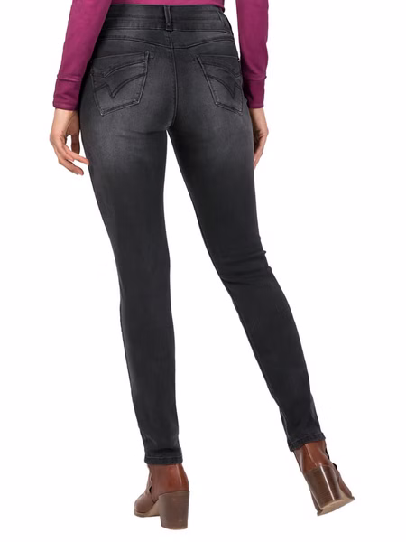 TIMEZONE Damen Jeans EnyaTZ - Slim Fit - Schwarz - Black Brushed Wash TIMEZONE Damen Jeans EnyaTZ - Slim Fit - Schwarz - Black Brushed Wash