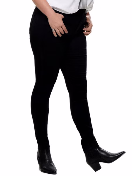 Carmakoma by Only Damen Jeans CARAUGUSTA HW SK  - Skinny Fit - Schwarz - Black Carmakoma by Only Damen Jeans CARAUGUSTA HW SK  - Skinny Fit - Schwarz - Black