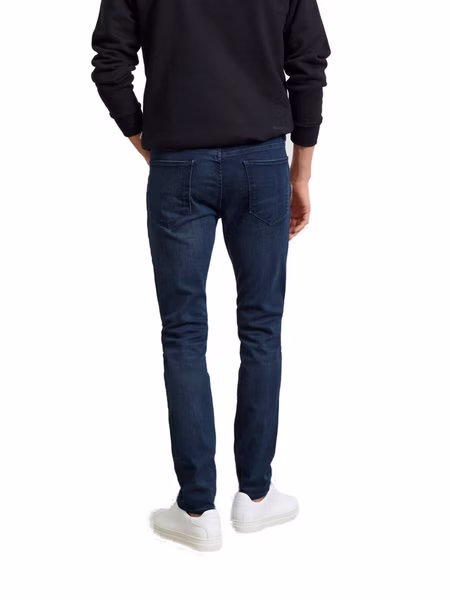 Selected Herren Jeans SLHSLIM-LEON 6155  - Slim Fit - Blau - Blue Black Denim Selected Herren Jeans SLHSLIM-LEON 6155  - Slim Fit - Blau - Blue Black Denim