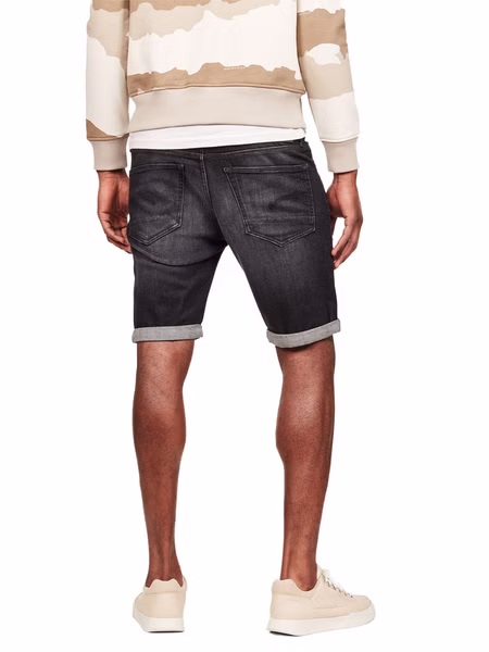G-Star Herren Jeans Shorts 3301 Slim Fit - Grau - Medium Aged Grey G-Star Herren Jeans Shorts 3301 Slim Fit - Grau - Medium Aged Grey
