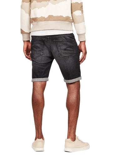 G-Star Herren Jeans Shorts 3301 Slim Fit - Grau Blau