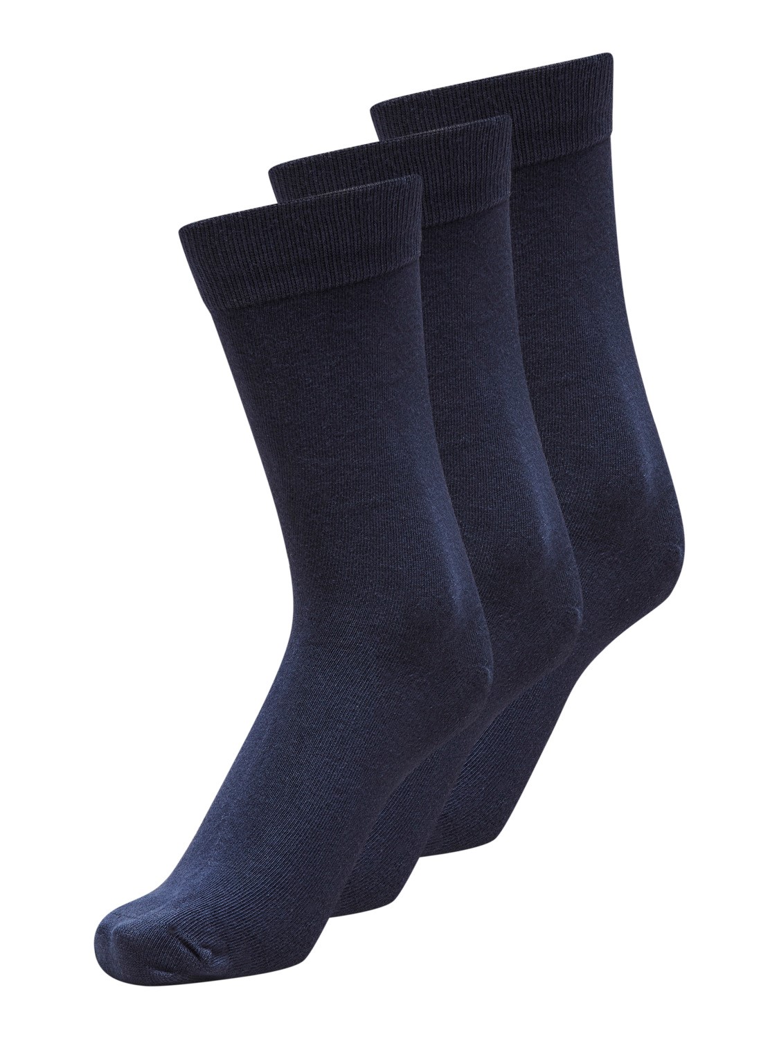 Selected Homme Herren Socken SHD3-PACK COTTON SOCK - 3er Pack