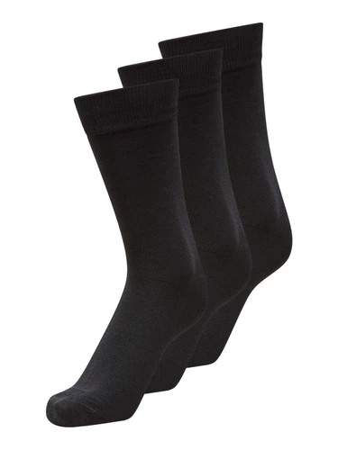 Selected Homme Herren Socken SHD3-PACK COTTON SOCK  - 3er Pack