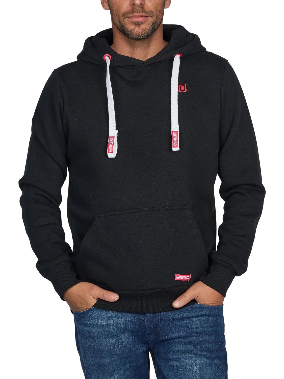 riverso Hoodie Herren Regular Fit RIVLinus Kapuzenpullover