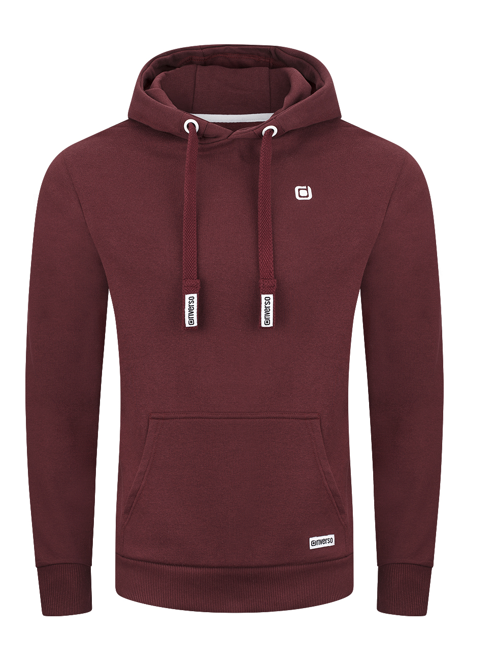 riverso Herren Kapuzenpullover RIVLinus Einfarbiger Hoodie mit Kängurutasche S - 5XL