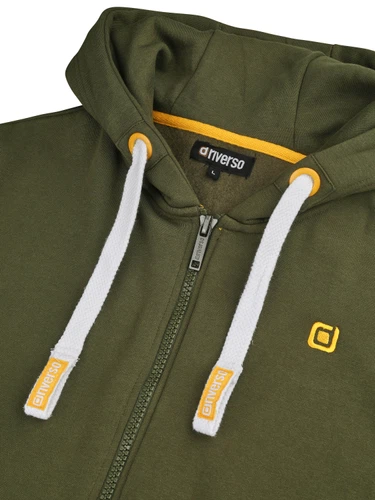 riverso Sweatjacke Herren mit Kapuze Reißverschluss Regular Fit RIVNoah