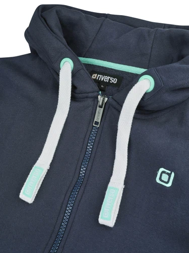 riverso Sweatjacke Herren mit Kapuze Reißverschluss Regular Fit RIVNoah