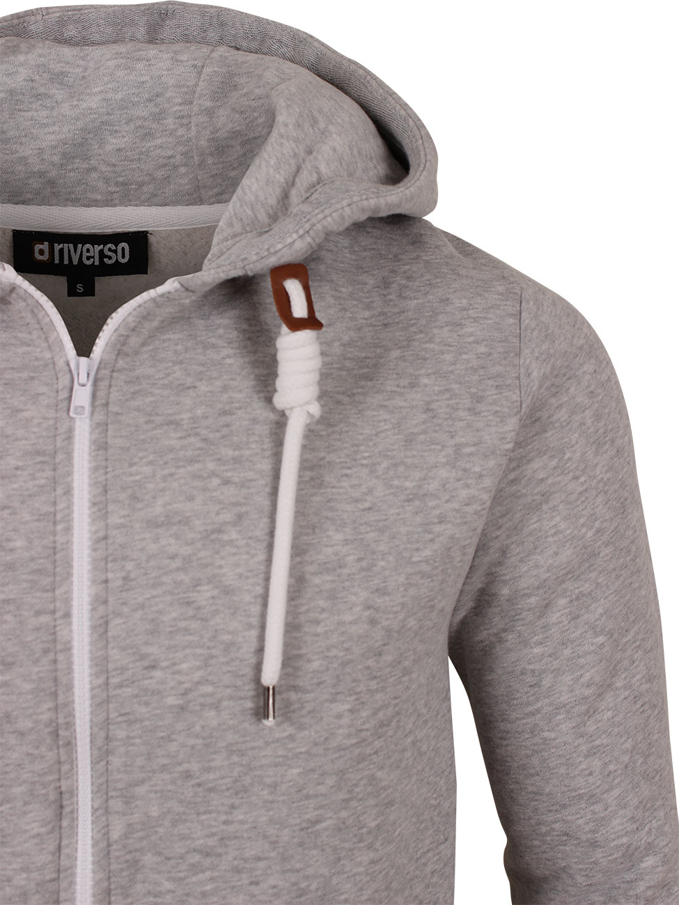 riverso Herren Kapuzenjacke RIVThilo Hoodie mit riverso Herren Kapuzenjacke RIVThilo Sweatjacke Sweatshirt