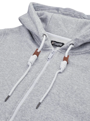 riverso Sweatjacke Herren mit Kapuze Reißverschluss Regular Fit RIVThilo