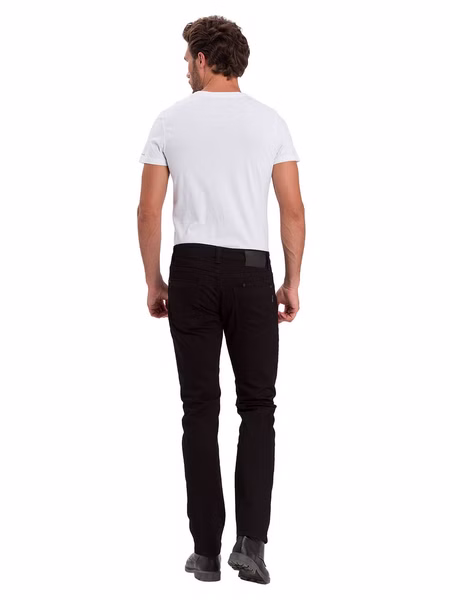 Cross Jeans Herren Jeans Dylan - Regular Fit - Schwarz - Black Crinkle Cross Jeans Herren Jeans Dylan - Regular Fit - Schwarz - Black Crinkle