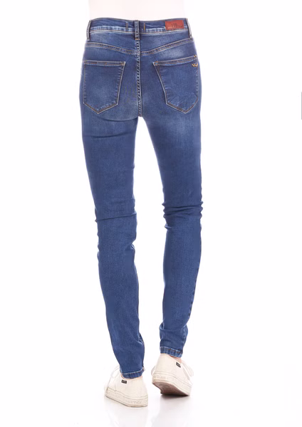 LTB Damen Jeans Amy - Skinny Fit - Blau - Ikeda Wash LTB Damen Jeans Amy - Skinny Fit - Blau - Ikeda Wash