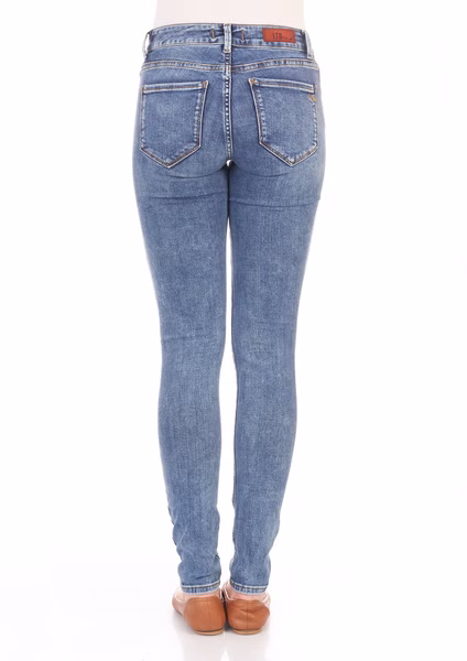 LTB Damen Jeans Nicole Skinny Fit - Blau - Yule Wash LTB Damen Jeans Nicole Skinny Fit - Blau - Yule Wash