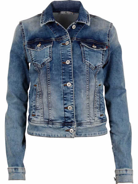 LTB Damen Jeansjacke Denim Jacket Dean X - Slim Fit - Blau - Akis Wash LTB Damen Jeansjacke Denim Jacket Dean X - Slim Fit - Blau - Akis Wash