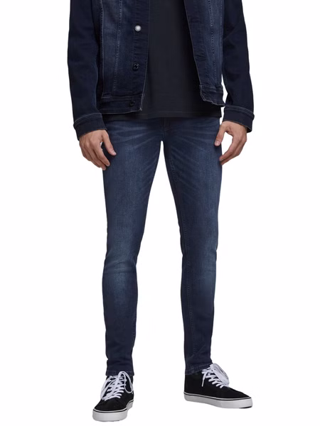 Jack & Jones Herren Jeans JJILIAM JJORIGINAL AGI 004 - Skinny Fit - Blau - Blue Denim Jack & Jones Herren Jeans JJILIAM JJORIGINAL AGI 004 - Skinny Fit - Blau - Blue Denim