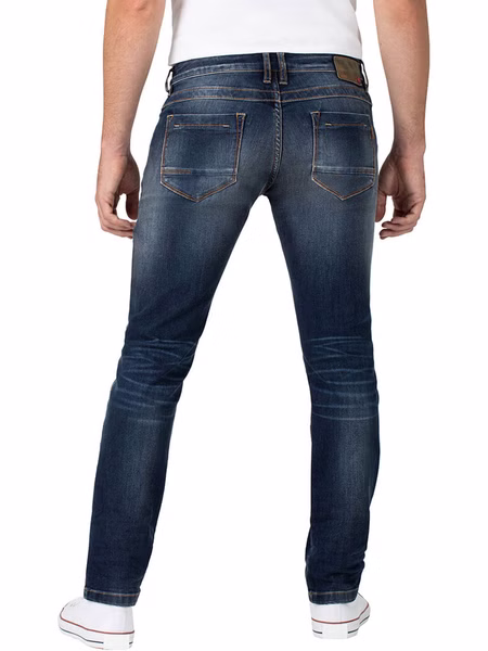 TIMEZONE Herren Jeans ScottTZ - Slim Fit - Blau - Sea Blue Aged Wash TIMEZONE Herren Jeans ScottTZ - Slim Fit - Blau - Sea Blue Aged Wash