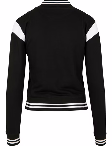 Urban Classics Damen Inset College Sweat Jacket Urban Classics Damen Inset College Sweat Jacket