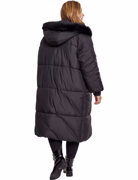 Urban Classics Ladies Oversize Faux Fur Puffer Coat Urban Classics Ladies Oversize Faux Fur Puffer Coat