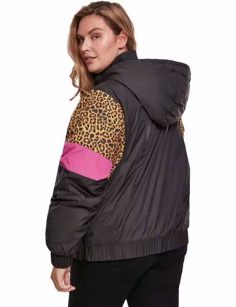 Urban Classics Ladies AOP Mixed Pull Over Jacke Urban Classics Ladies AOP Mixed Pull Over Jacke