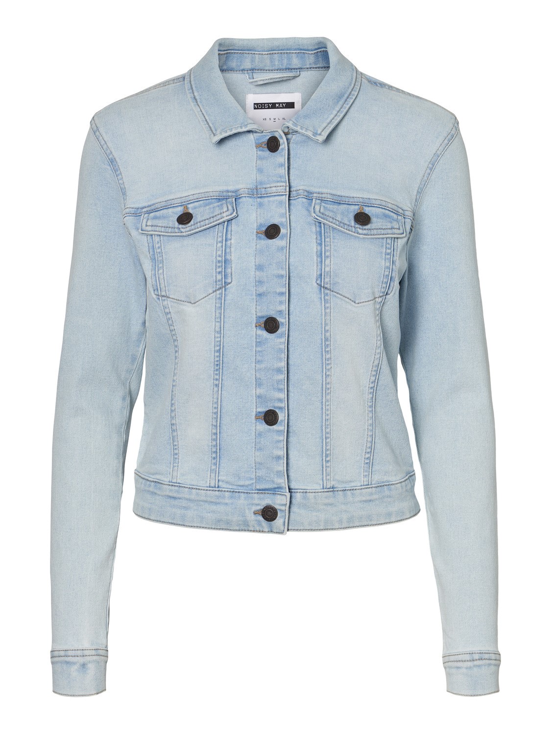 Noisy May Damen Jeansjacke NMDEBRA L/S DENIM JACKET