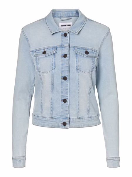Noisy May Damen Jeansjacke NMDEBRA L/S DENIM JACKET Noisy May Damen Jeansjacke NMDEBRA L/S DENIM JACKET