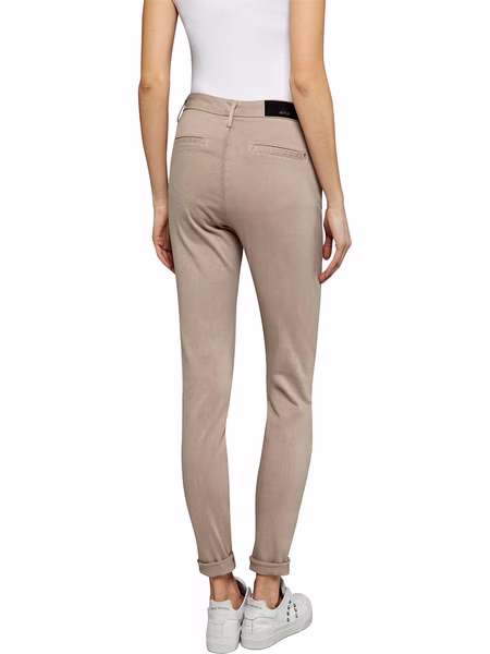 Replay Damen Chino Hose Lysa - Hyperflex Stretch - Slim Fit - Beige -Rosa Replay Damen Chino Hose Lysa - Hyperflex Stretch - Slim Fit - Beige -Rosa