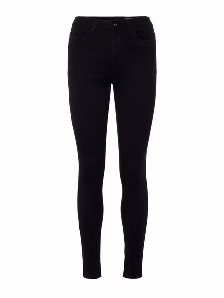 Vero Moda Damen Jeans VMSOPHIA SOFT VI110  - Skinny Fit - Schwarz - Black Vero Moda Damen Jeans VMSOPHIA SOFT VI110  - Skinny Fit - Schwarz - Black