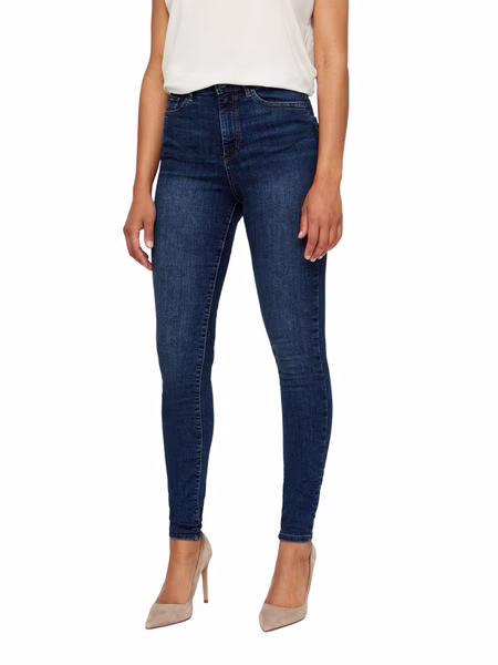Vero Moda Damen Jeans VMSOPHIA MD BL - Skinny Fit - Blau - Medium Blue Vero Moda Damen Jeans VMSOPHIA MD BL - Skinny Fit - Blau - Medium Blue