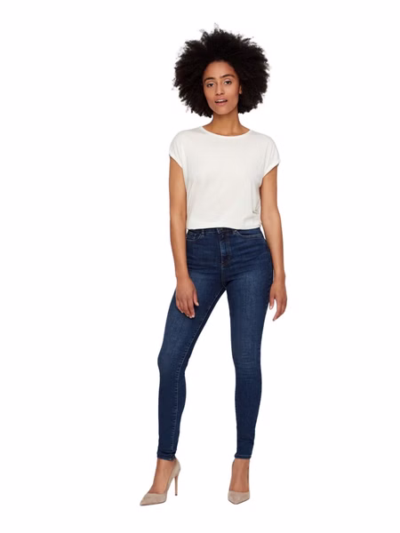 Vero Moda Damen Jeans VMSOPHIA MD BL - Skinny Fit - Blau - Medium Blue Vero Moda Damen Jeans VMSOPHIA MD BL - Skinny Fit - Blau - Medium Blue